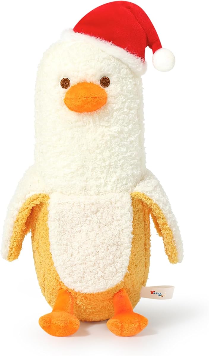 Banana Duck Plush Pillow Christmas Toys — 12" — view 2
