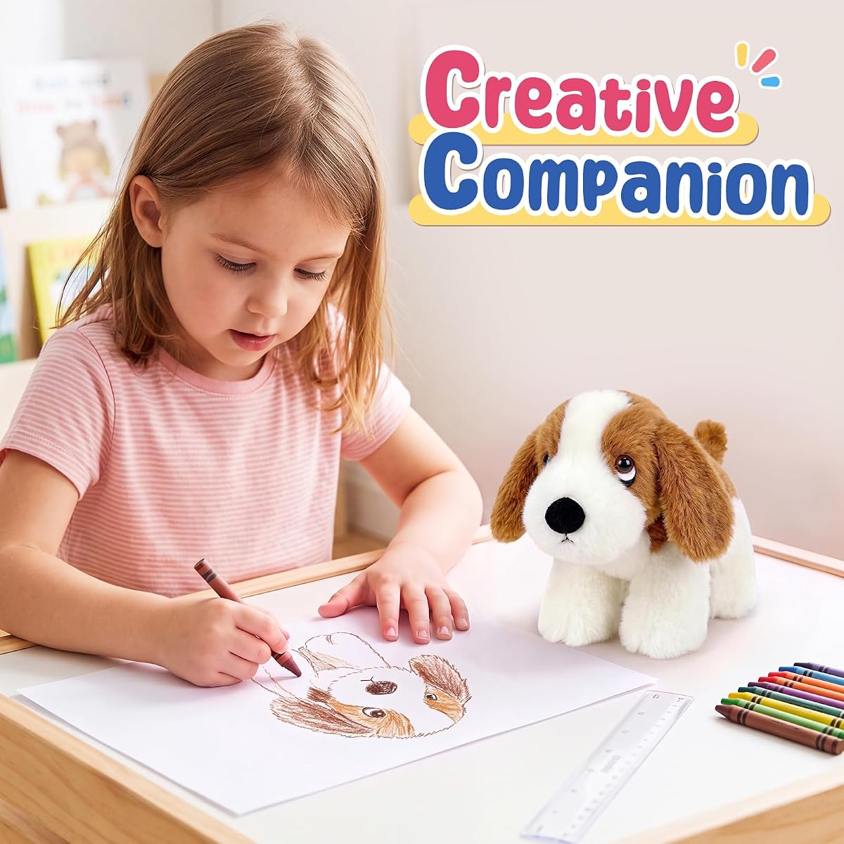 Basset Hound Dog Puppy Plush — view 3