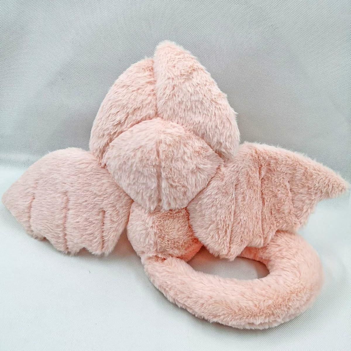 Bat Bunny Plush Pillow Kawaii Bat Rabbit — Pink 12" — view 4