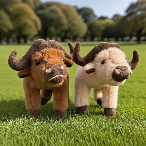 Bison Buffalo Plush Toys — 9.8"