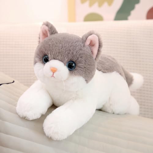 Cat Plush Kitten Pillow — 17.7"