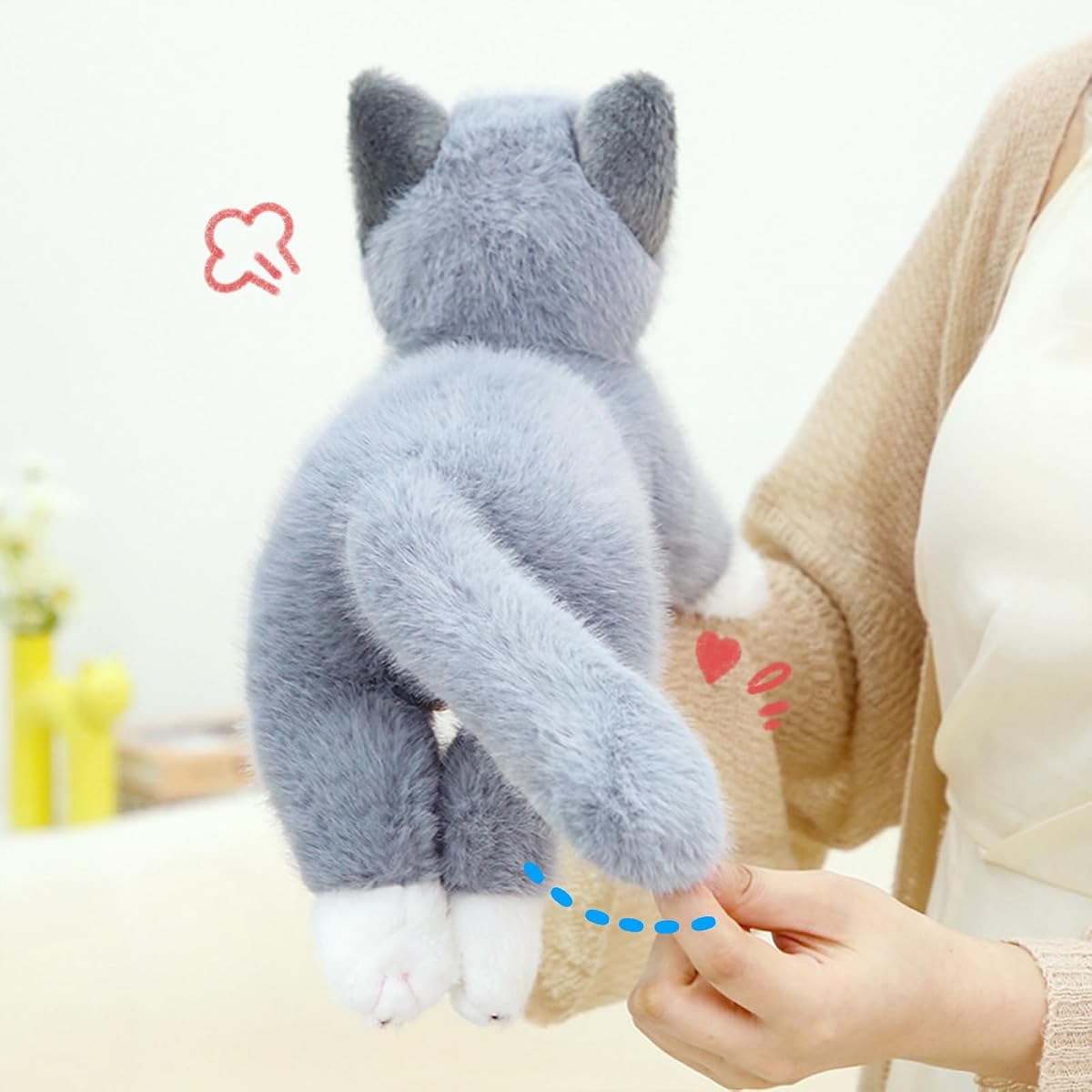 Cat Realistic Kitten — 15" — view 5