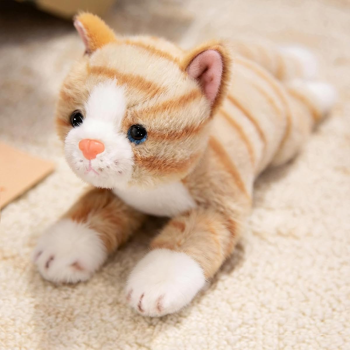 Striped Cat Realistic Kitten — 9.8" — view 2