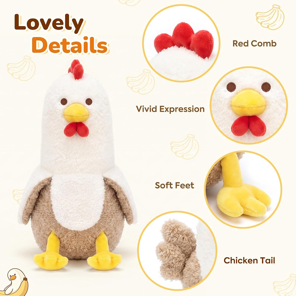 Chicken Banana Plush — view 3