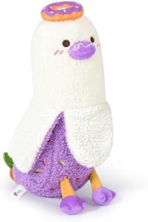 Donut Banana Duck Plush Pillow with Candy Body Dessert — 19.7"