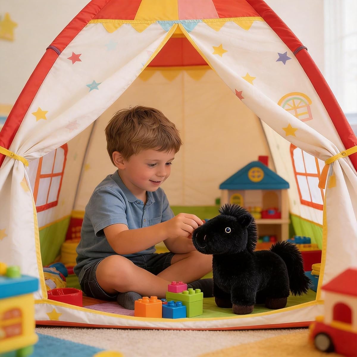 Horse Plush Toys — 8" — view 4