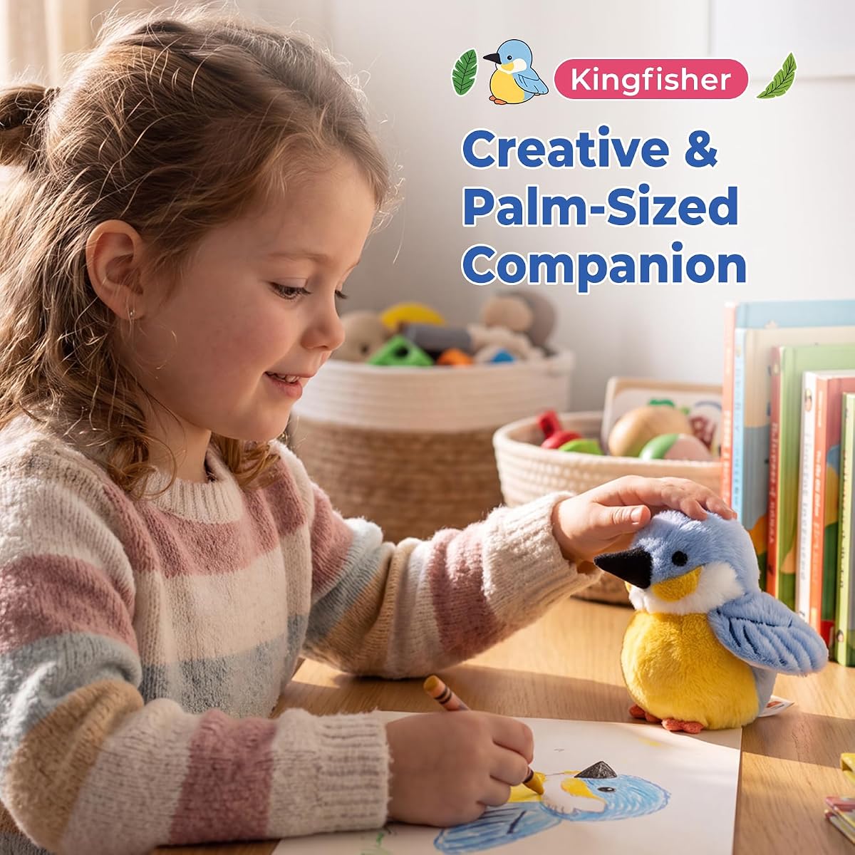 Kingfisher Bird Plush — view 4