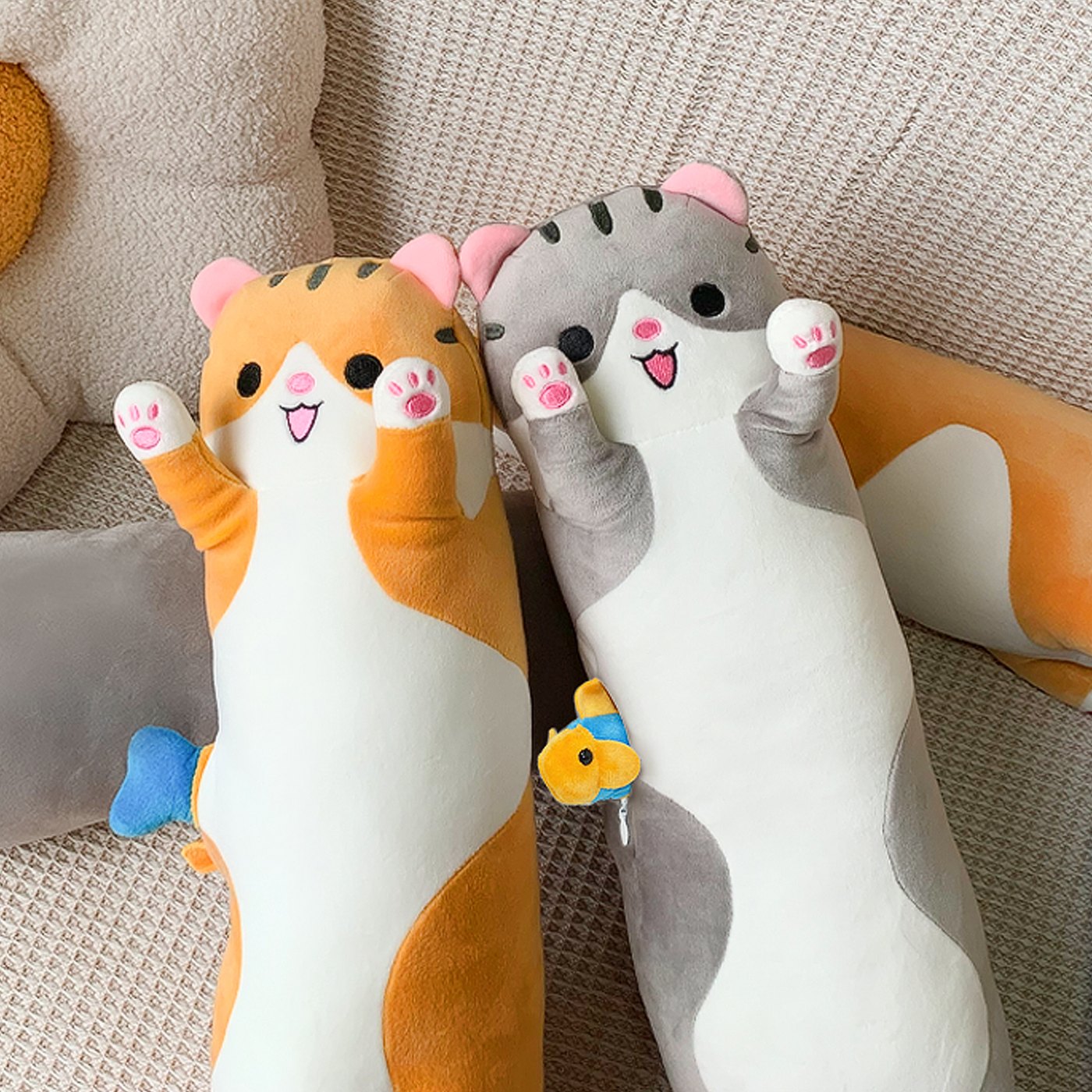 Cat and Kitten Plush