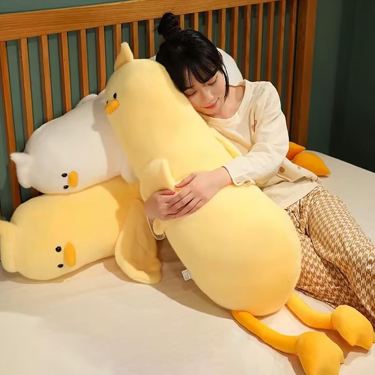 Long Duck Plush Pillow Duck — 51.1" — view 4