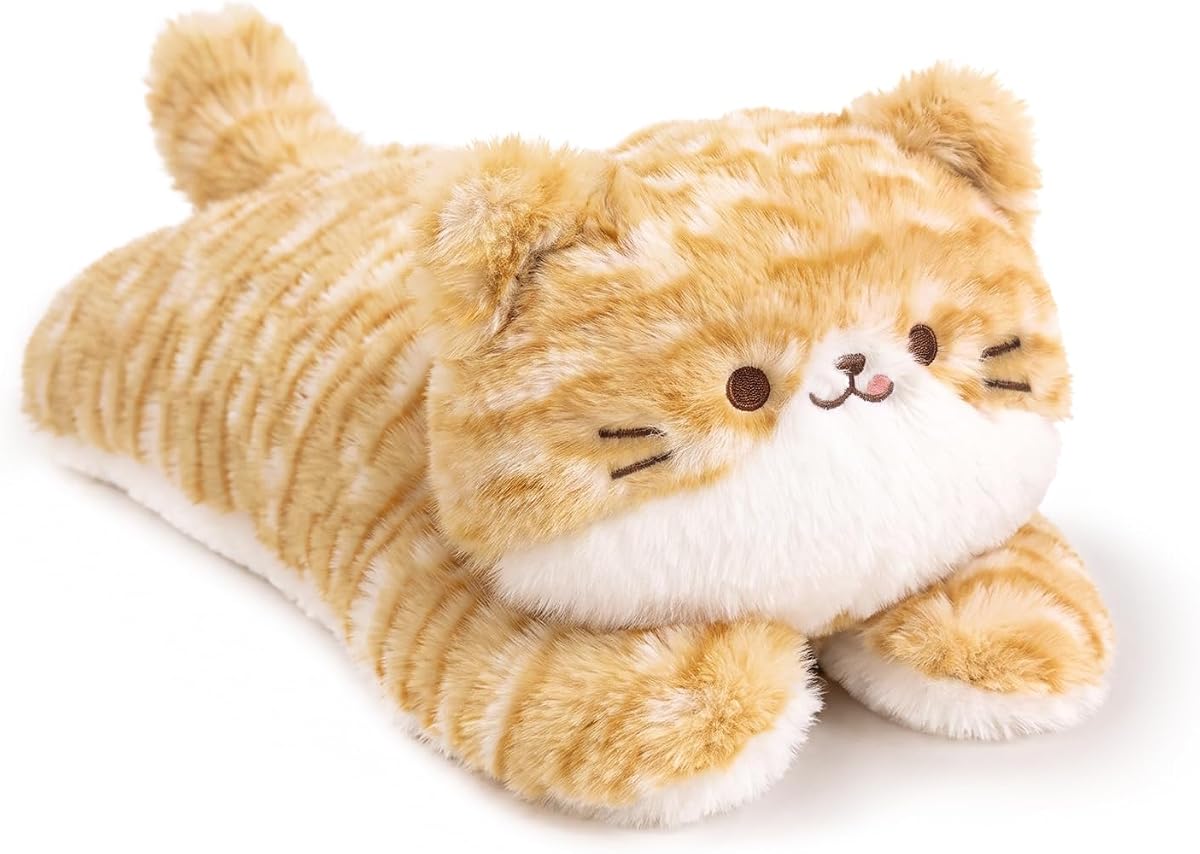 Long Cat Plush Pillow Kitten Toys — 17.7" — view 2