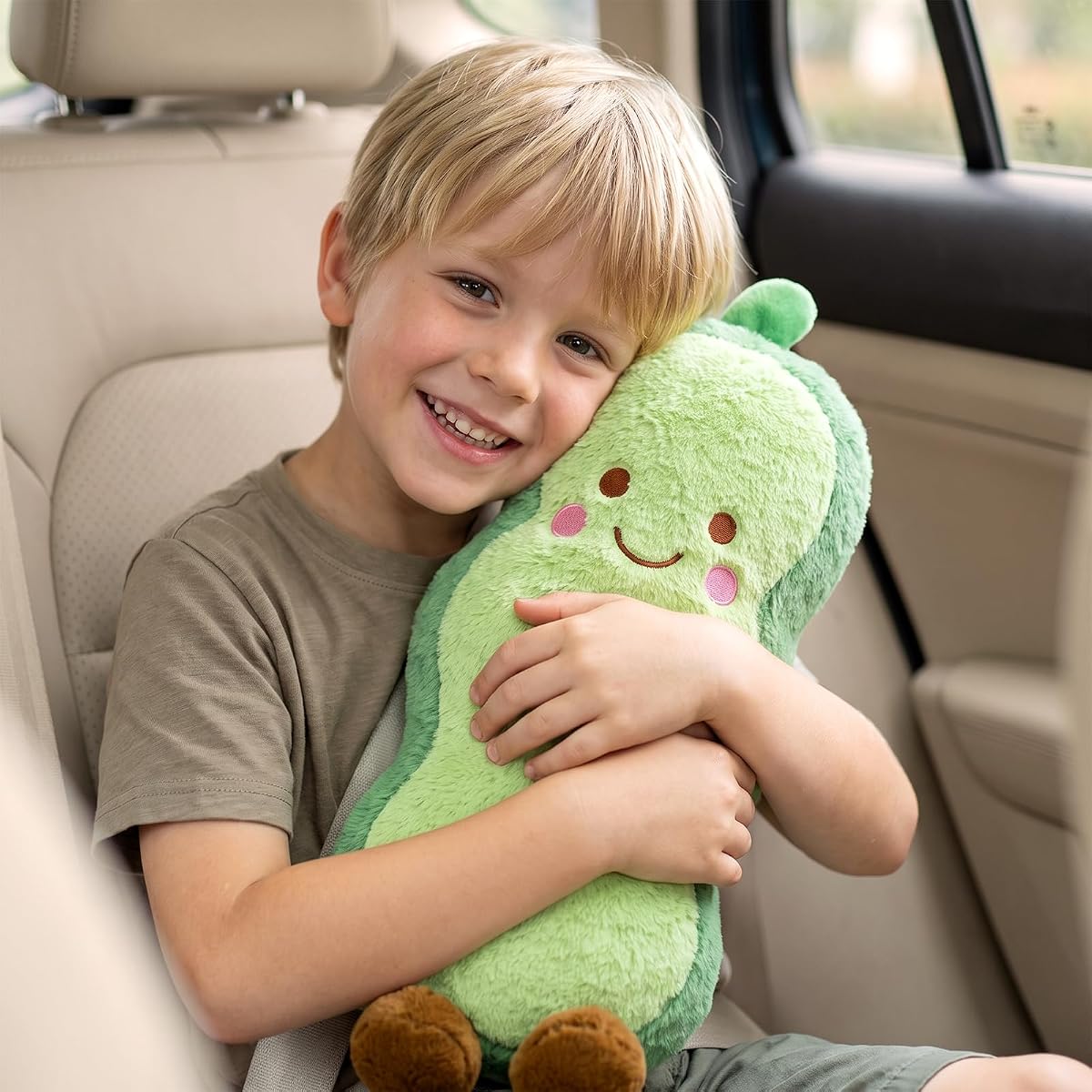 Pea Pod Plush Pillow Plant Toys — 14" — view 5