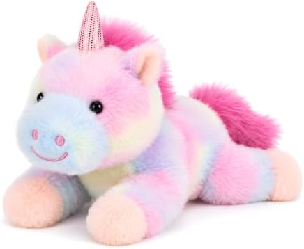 Pink Unicorn Plush — 9.8"