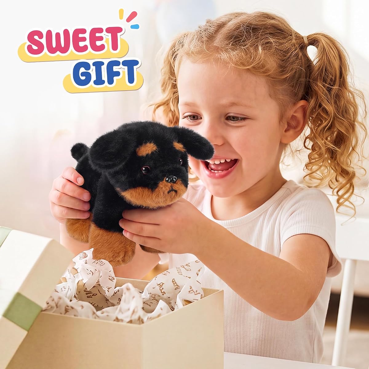 Rottweiler Dog Puppy Plush — view 5