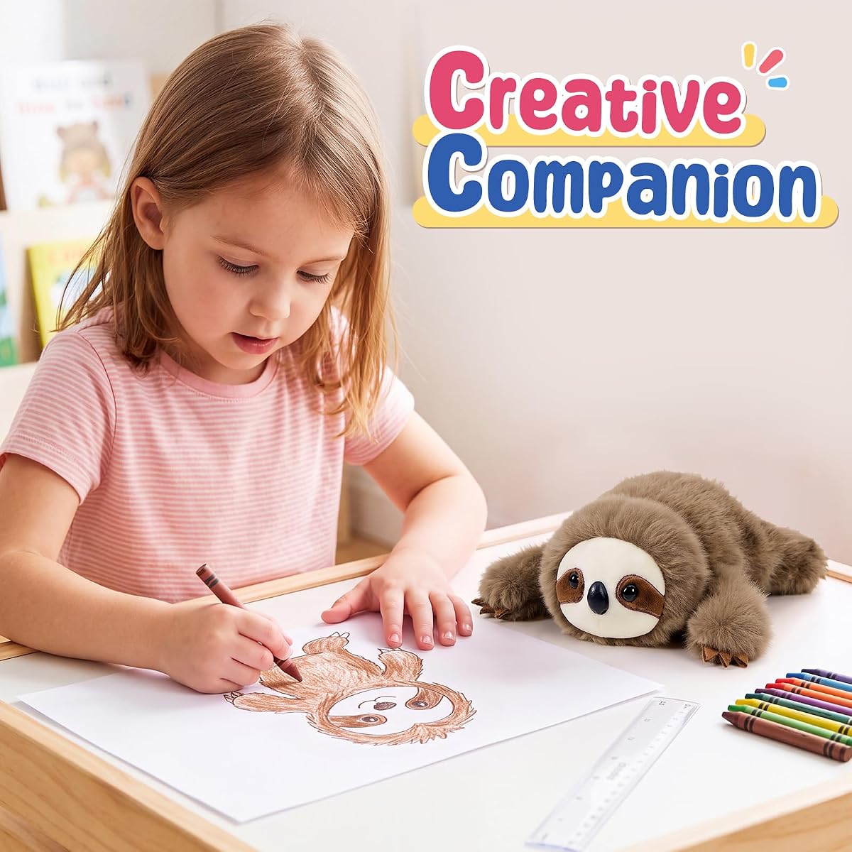 Sloth Plush — 7" — view 3
