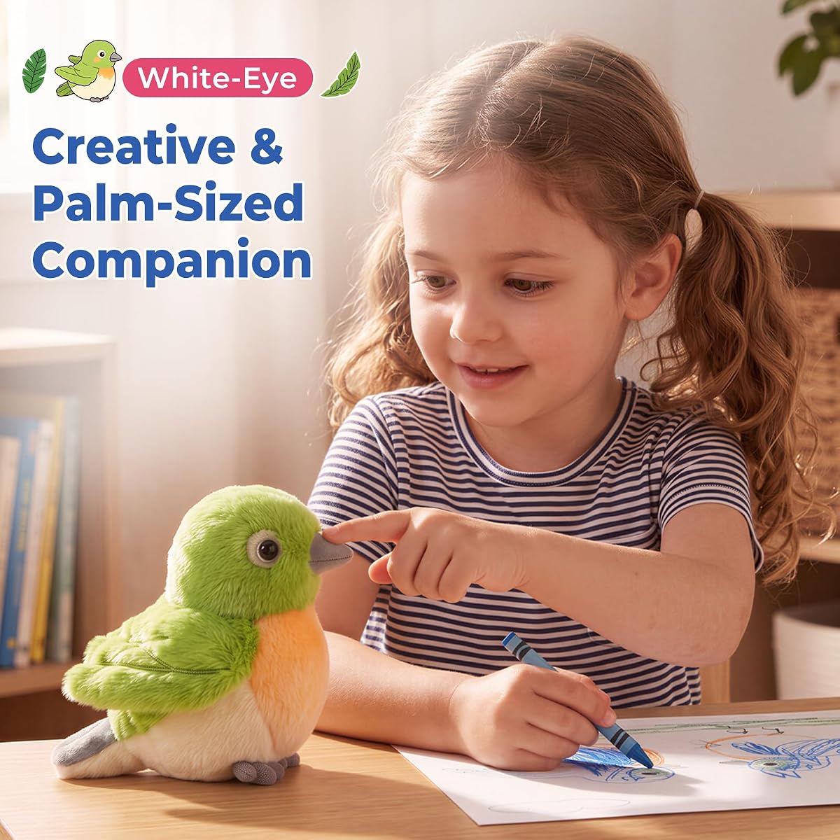 White-Eye Bird Plush — view 4